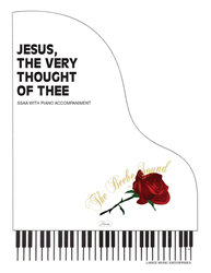 JESUS THE VERY THOUGHT OF THEE ~ SSAA w/piano acc 